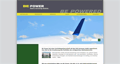 Desktop Screenshot of be-power.de
